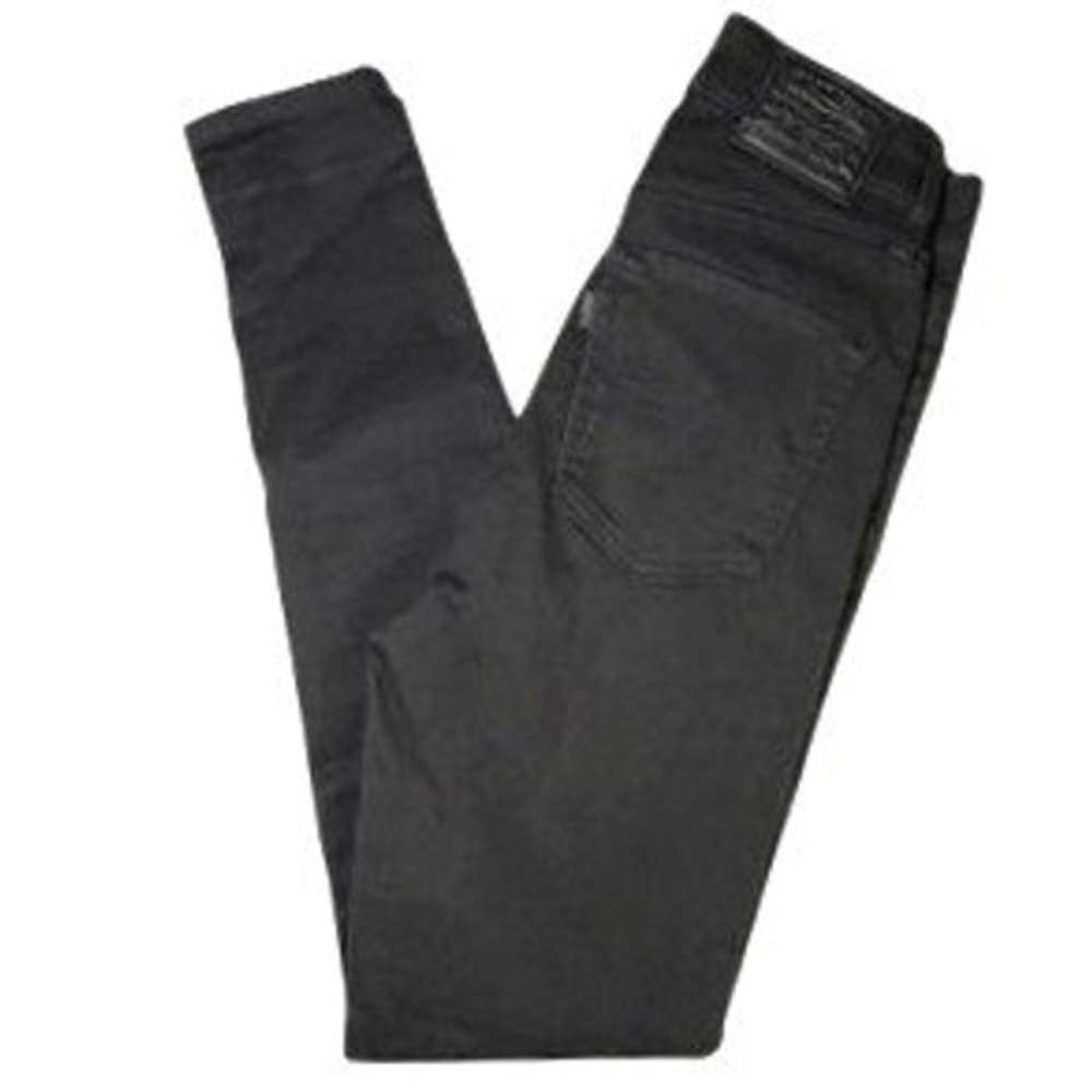 Levi's Premium Mile High Super Skinny Jeans Size 26 Black Galaxy Wash W26/L30